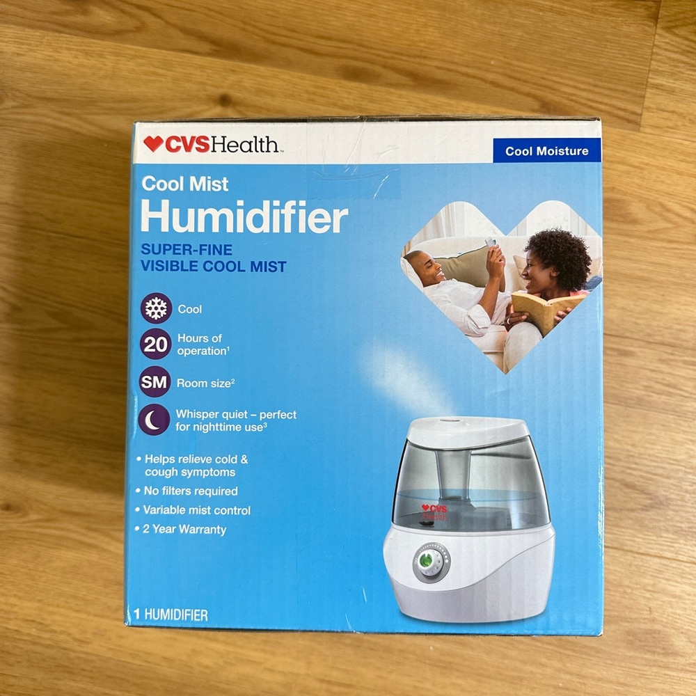 Cool Mist Humidifier - White